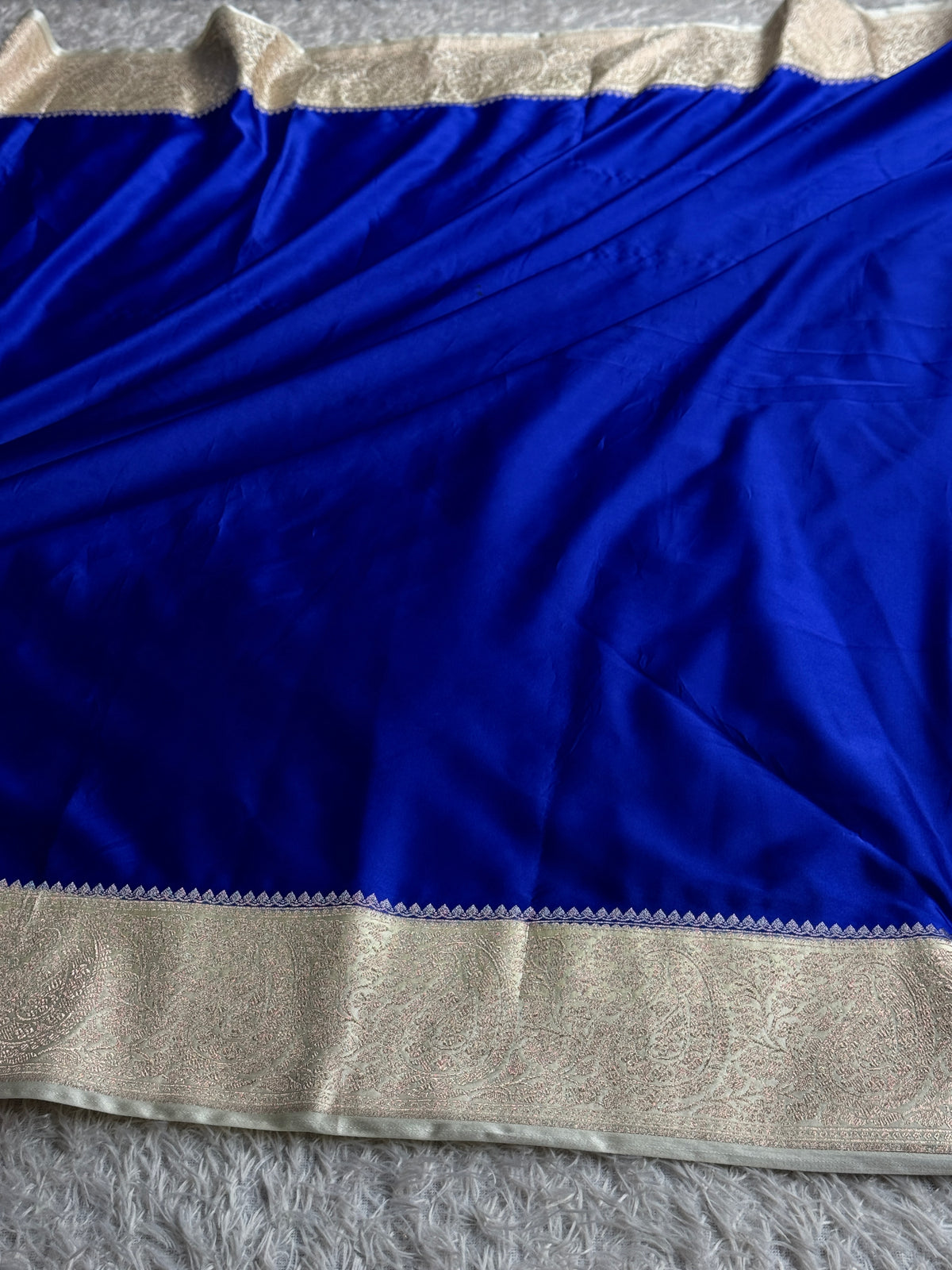 BANARASI MASHRU KATAN SILK SAREE MK100