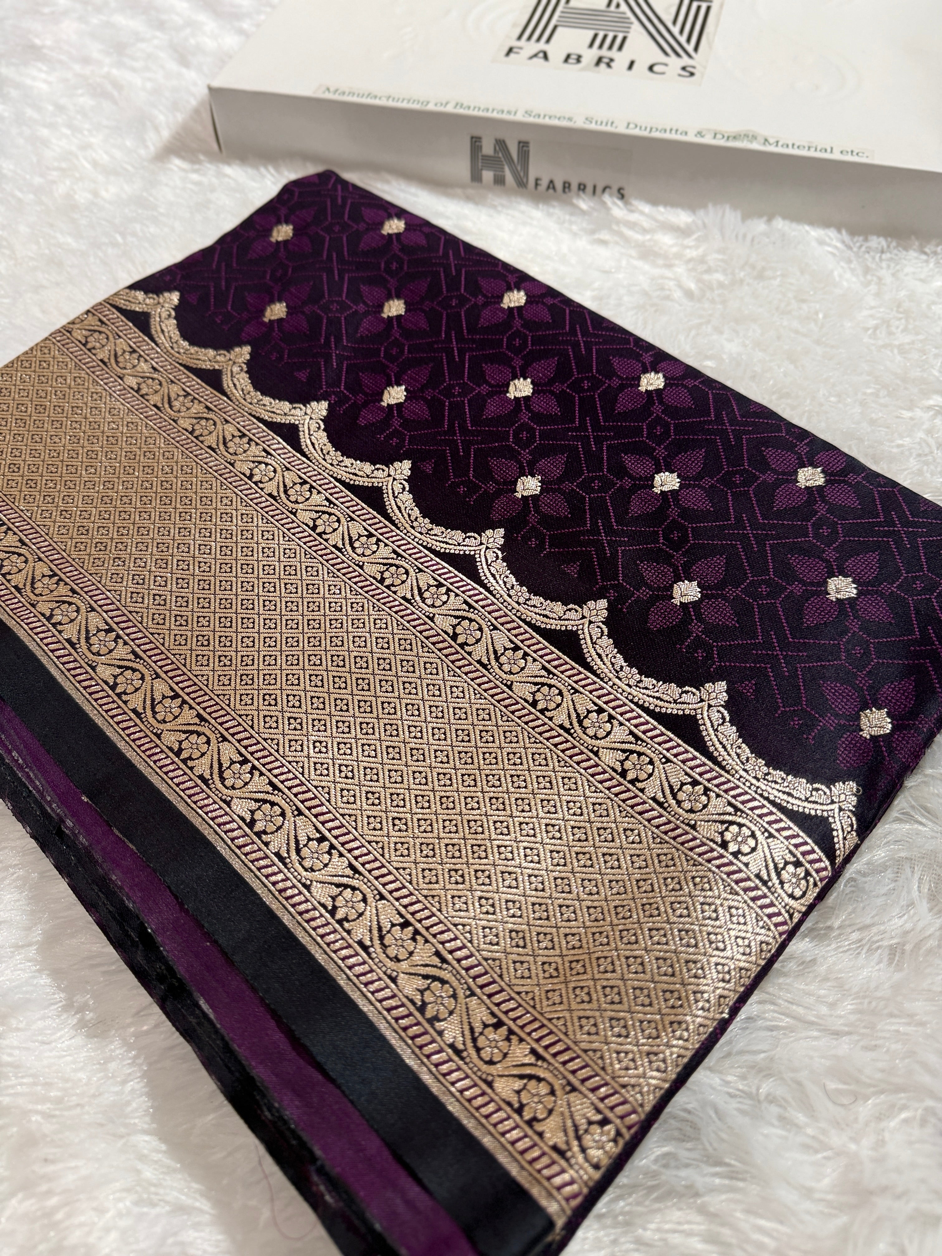 BANARASI MASHRU KATAN SILK SAREE HN535