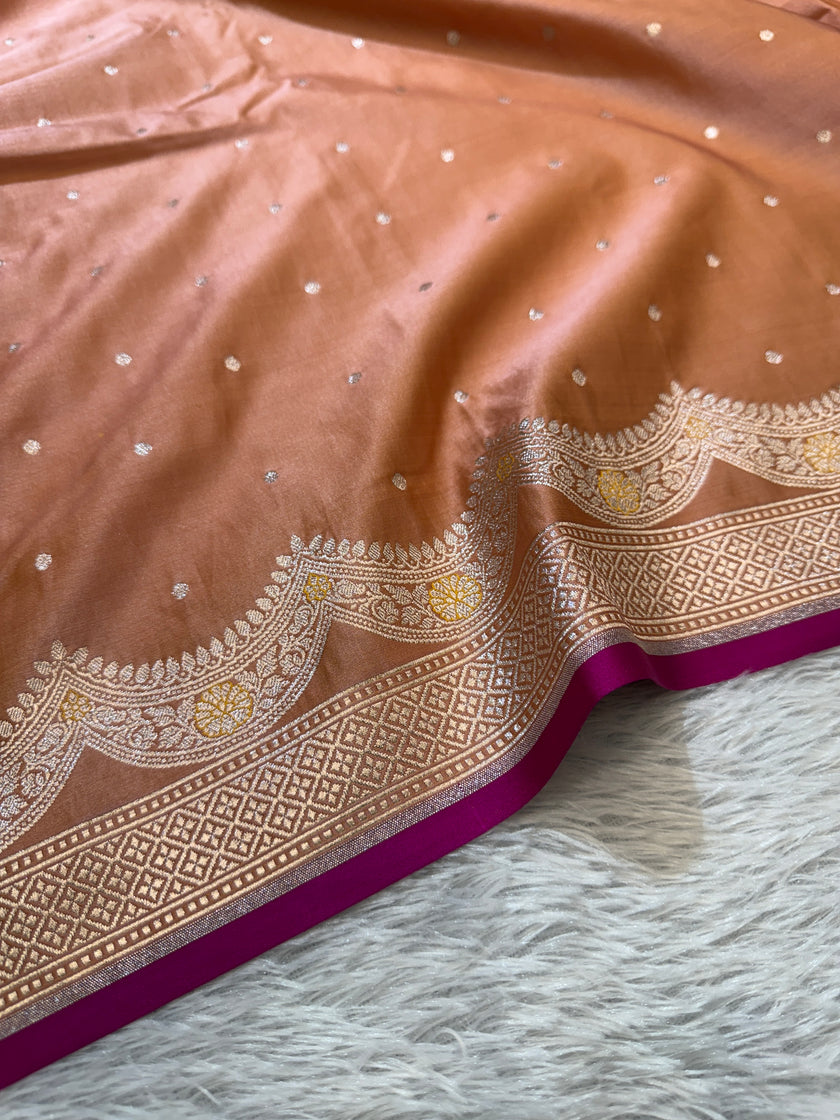Banarasi Mashru Katan Silk Saree HN141