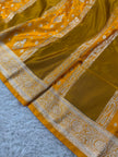 BANARASI MASHRU KATAN SILK SAREE MK012