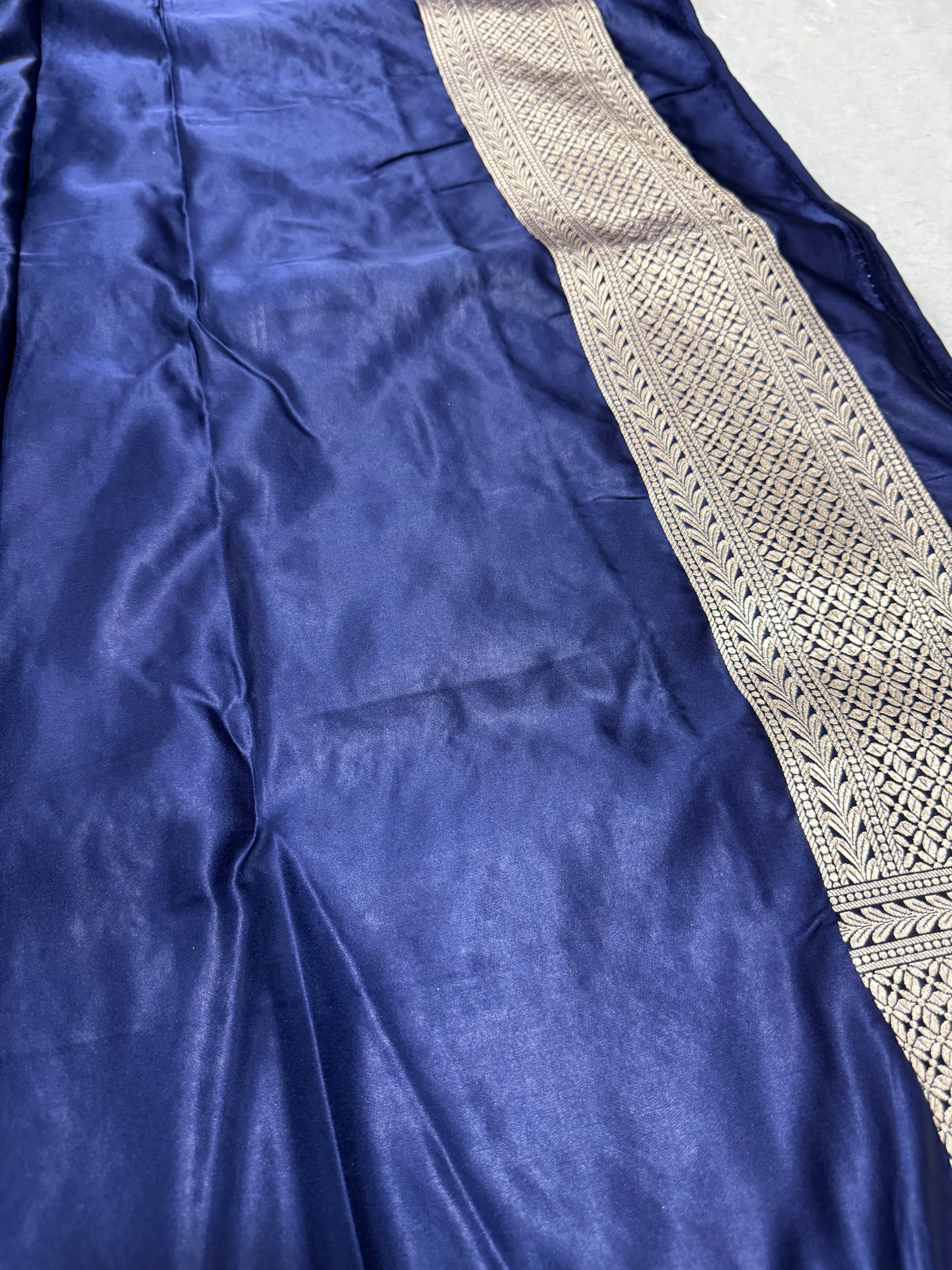 Banarasi Mashru Katan Silk Saree HN118