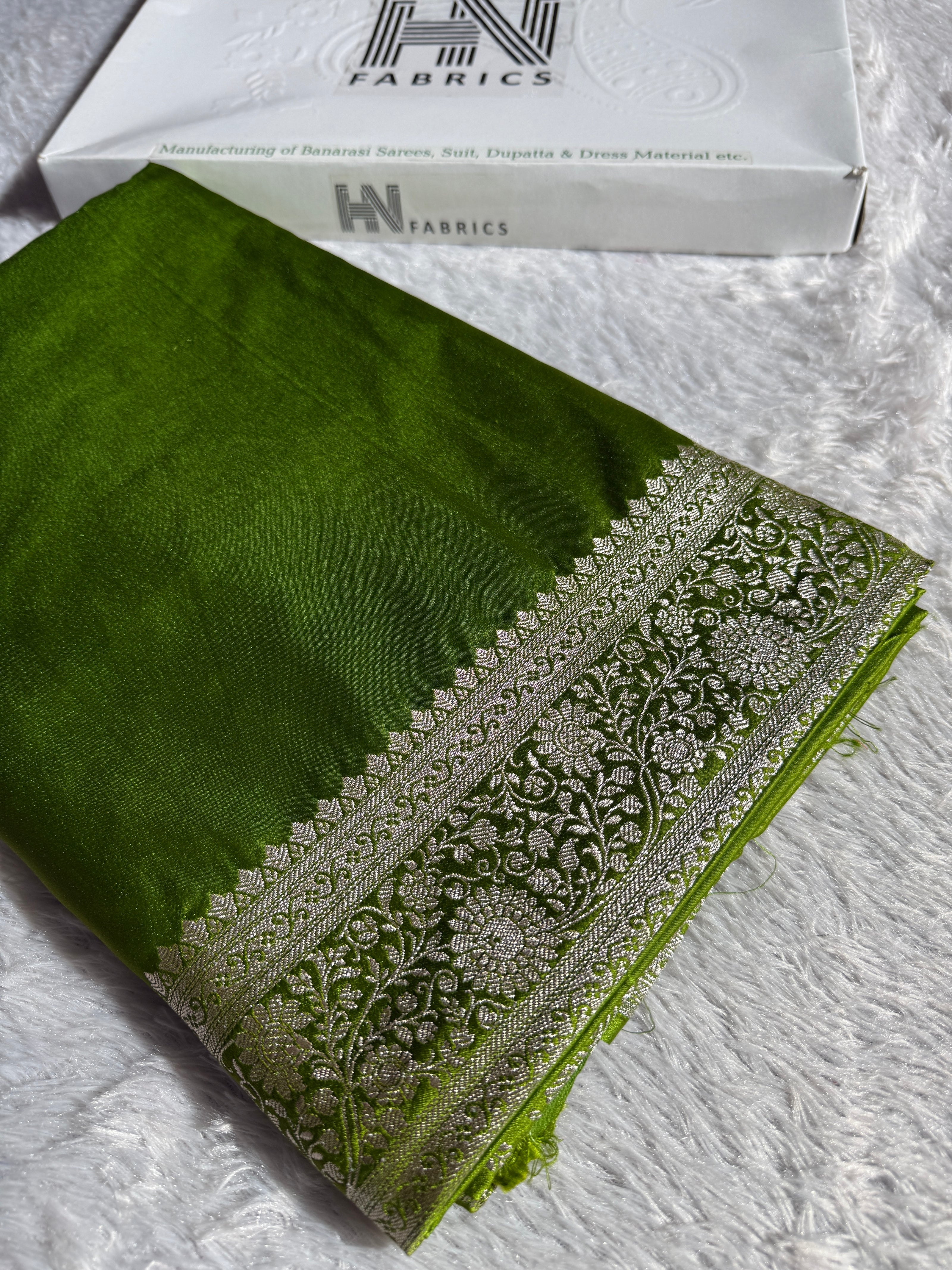 BANARASI MASHRU KATAN SILK SAREE HN199