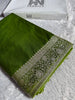 BANARASI MASHRU KATAN SILK SAREE HN199