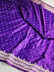 BANARASI MASHRU KATAN SILK SAREE HN570
