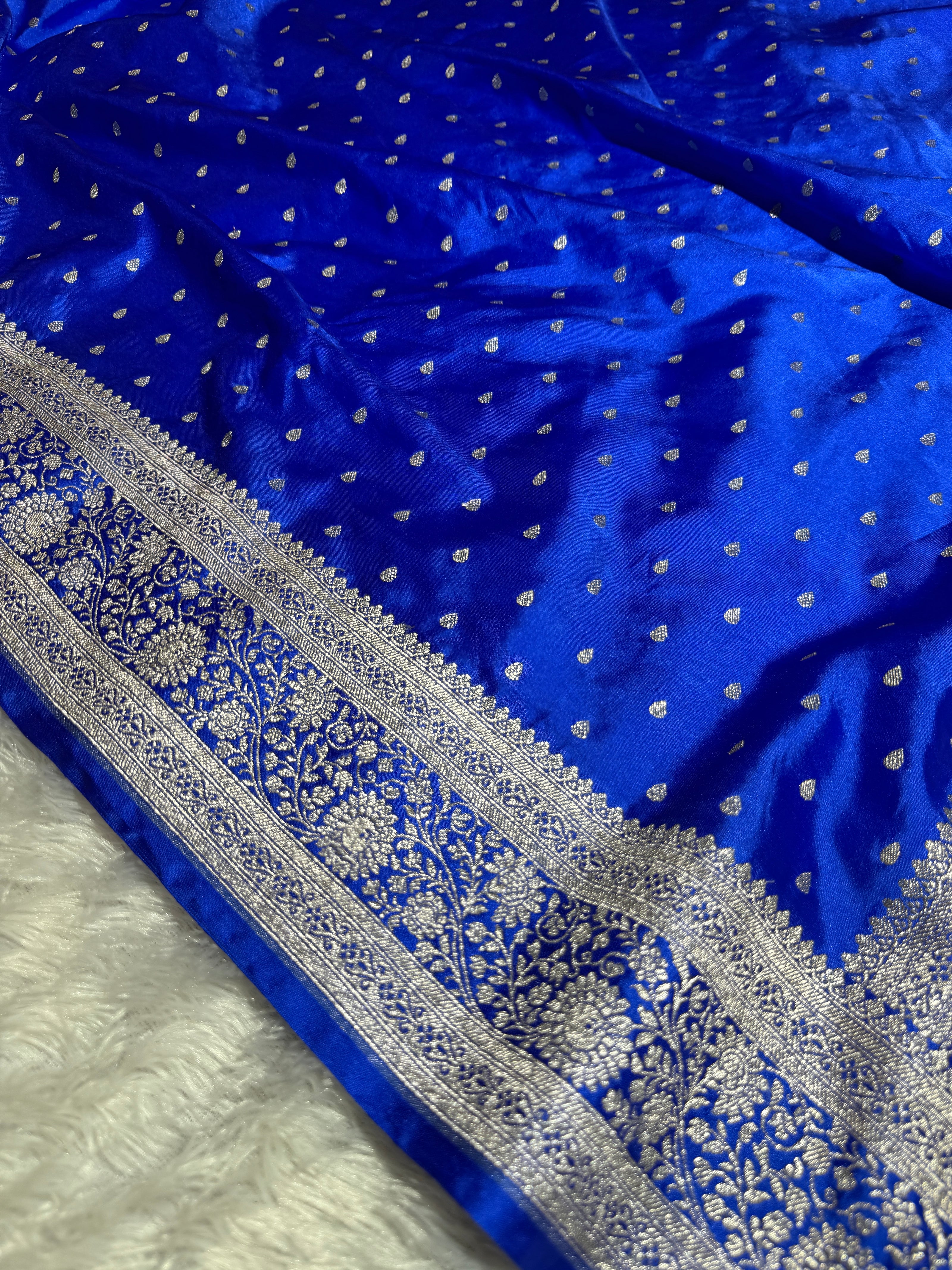 BANARASI MASHRU KATAN SILK SAREE HN350