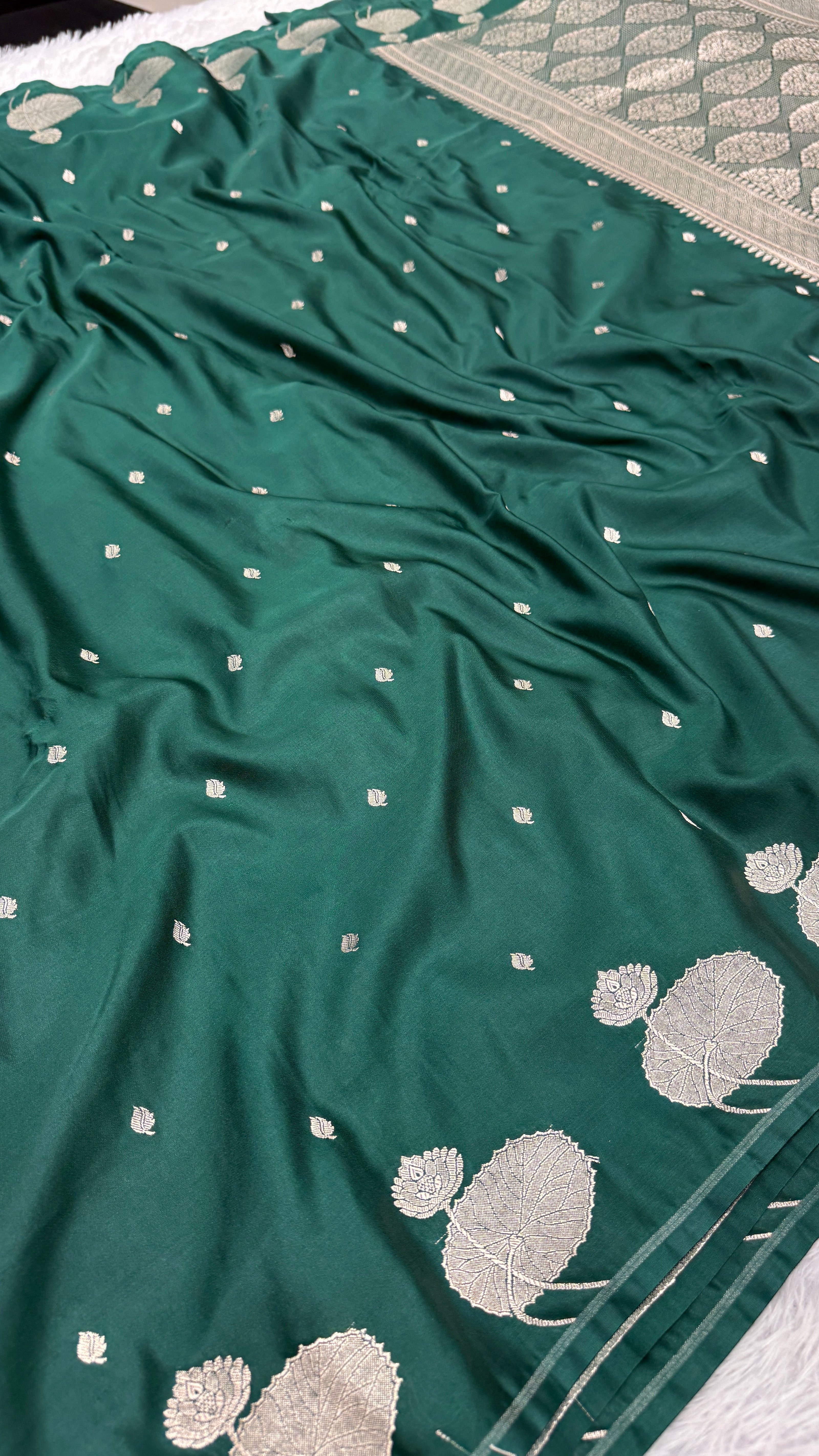 BANARASI MASHRU KATAN SILK SAREE HN202