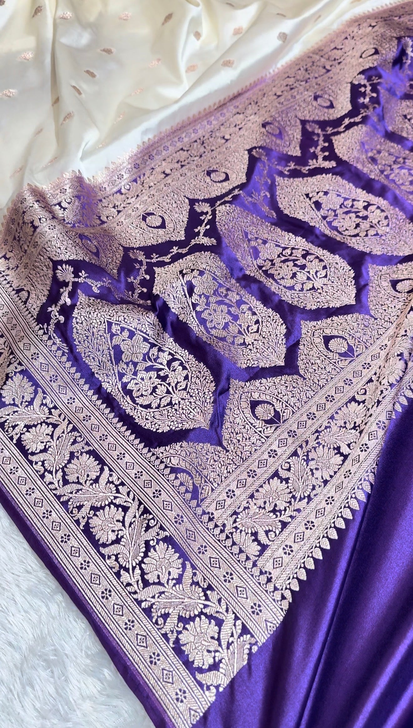 BANARASI MASHRU KATAN SILK SAREE HN450