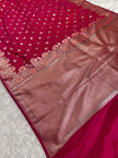 BANARASI MASHRU KATAN SILK SAREE HN533