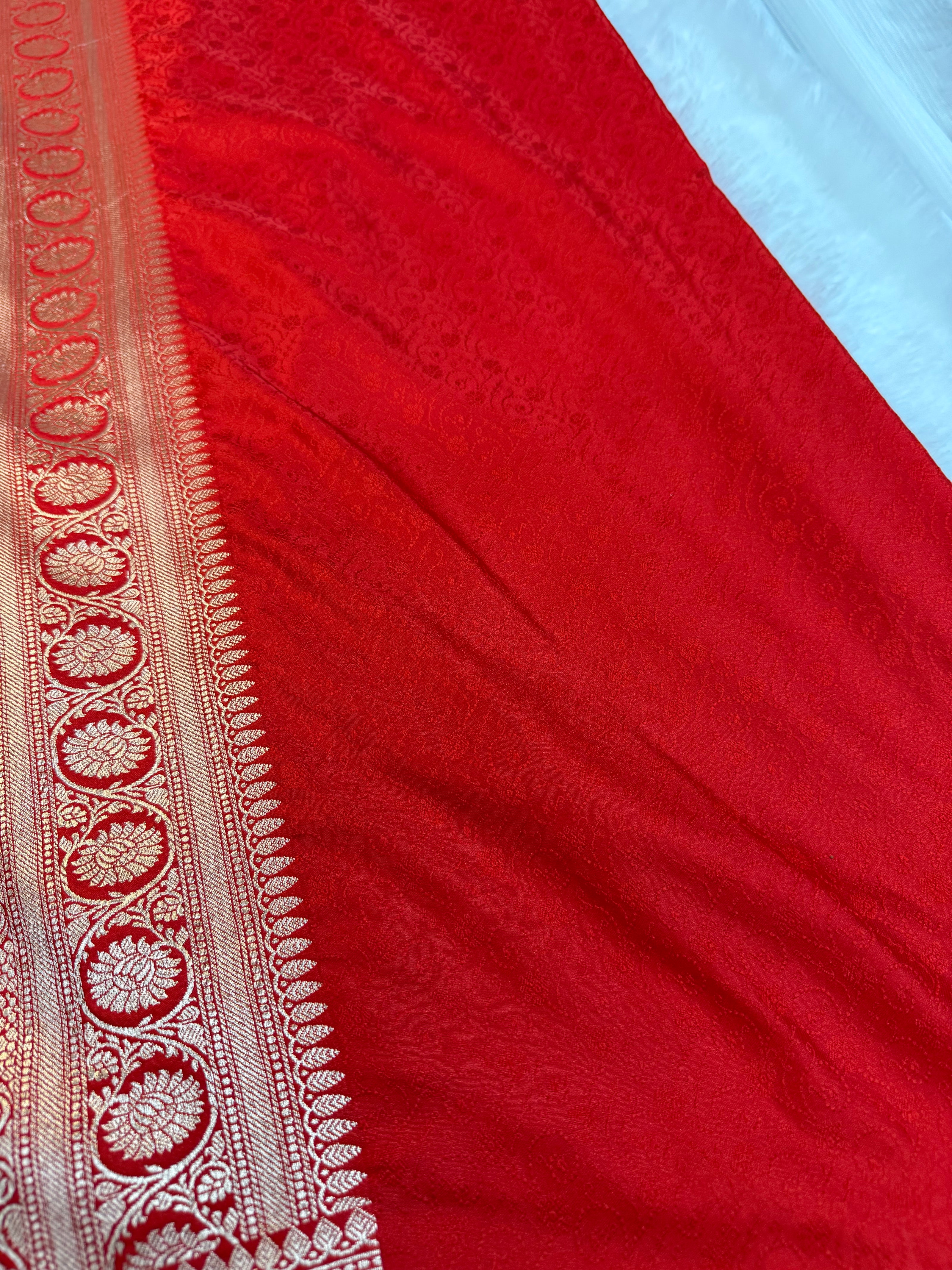 BANARASI MASHRU KATAN SILK SAREE HN144