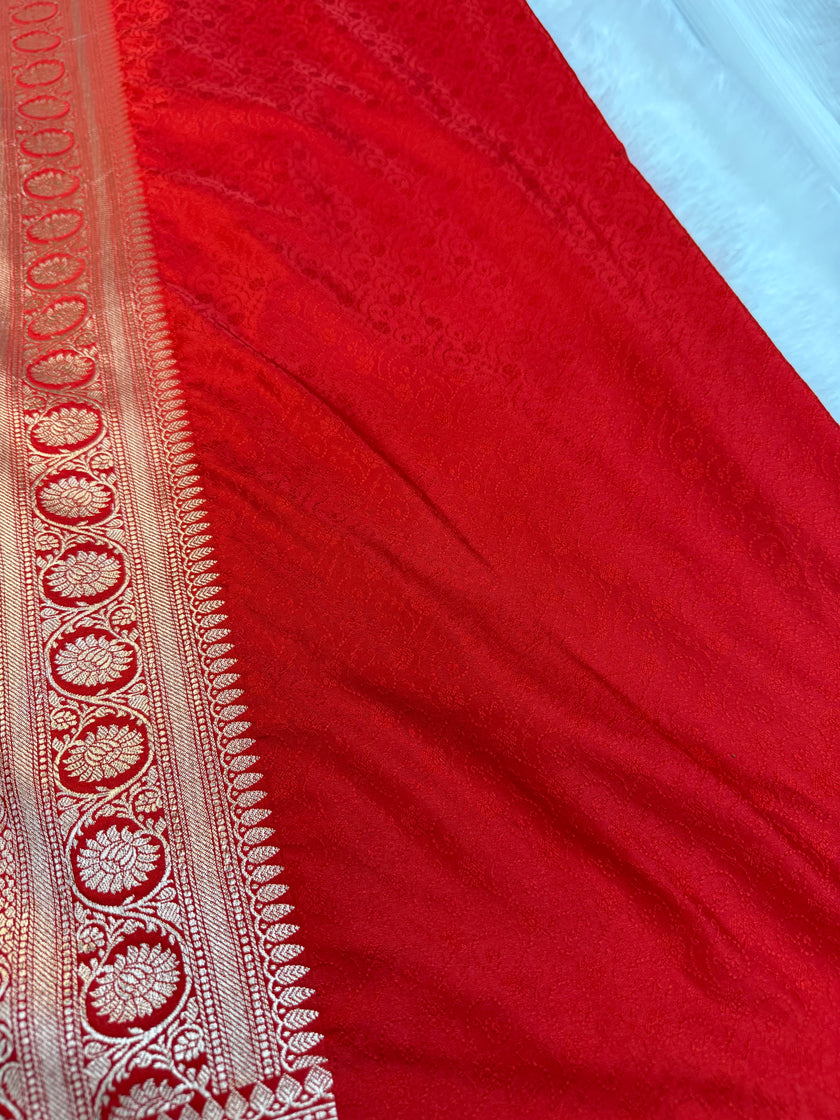 BANARASI MASHRU KATAN SILK SAREE HN144