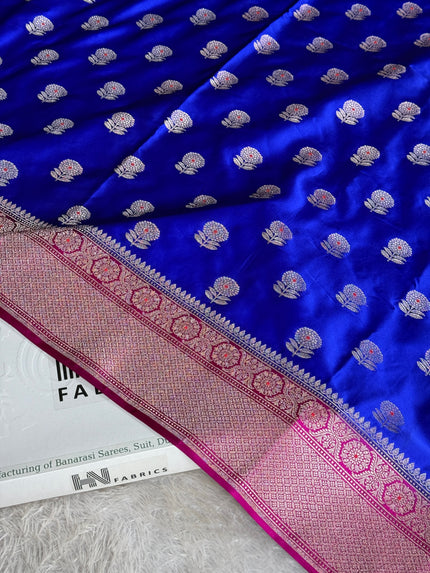 BANARASI MASHRU KATAN SILK SAREE MK022