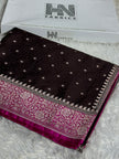 BANARASI MASHRU KATAN SILK SAREE HN820