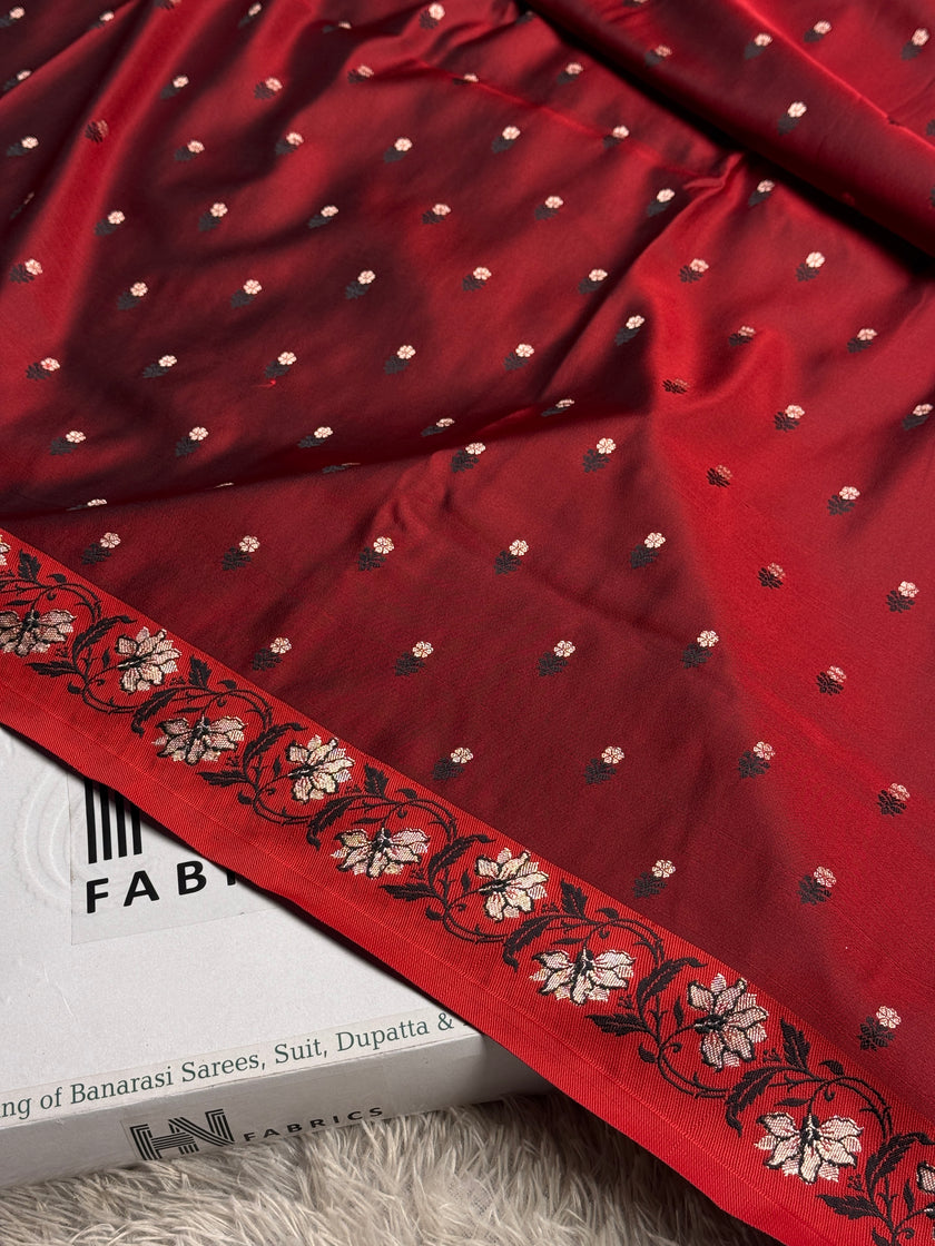 BANARASI MASHRU KATAN SILK SAREE HN541