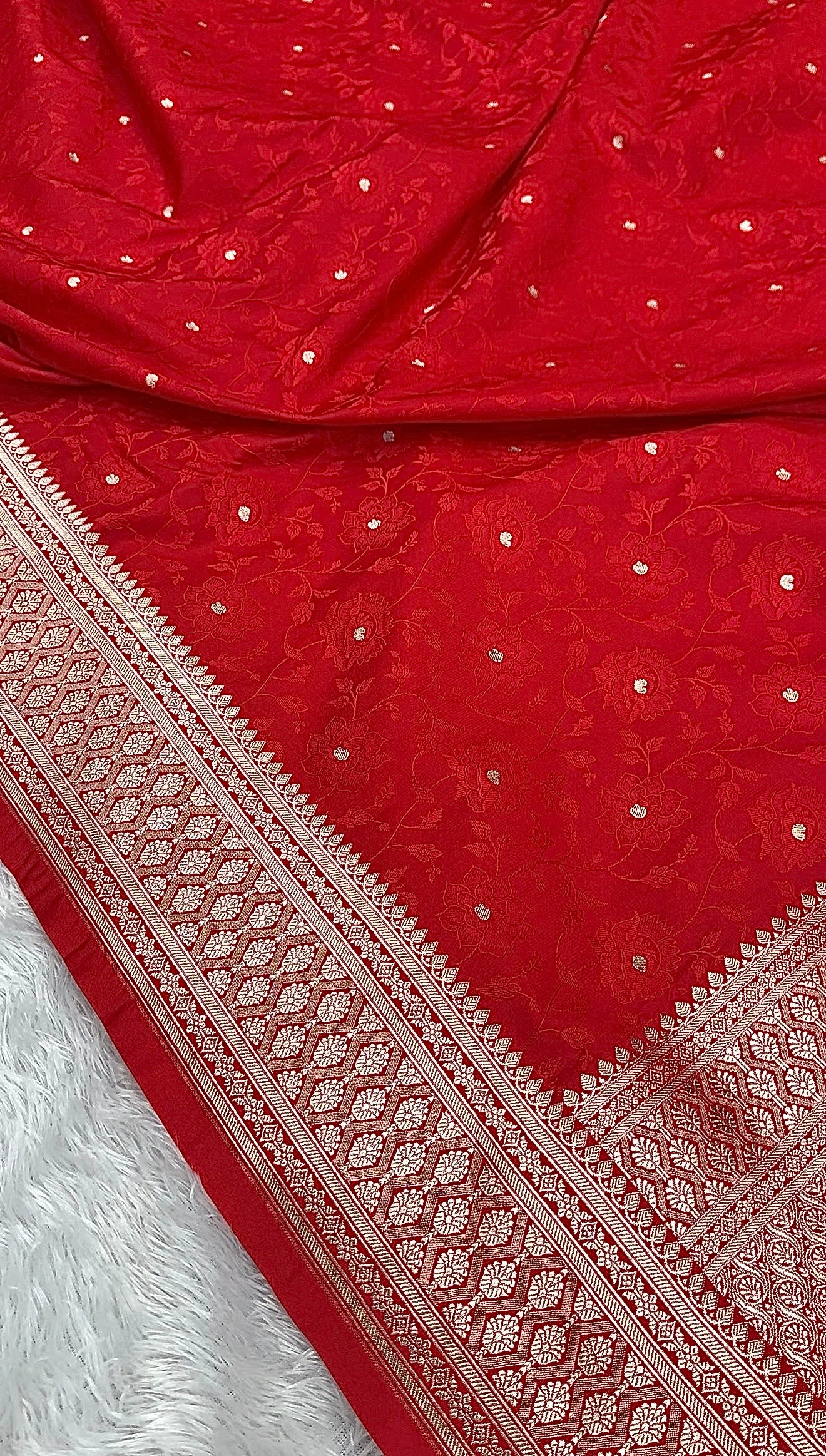Banarasi Mashru Katan Silk Saree Tanchui Design HN300