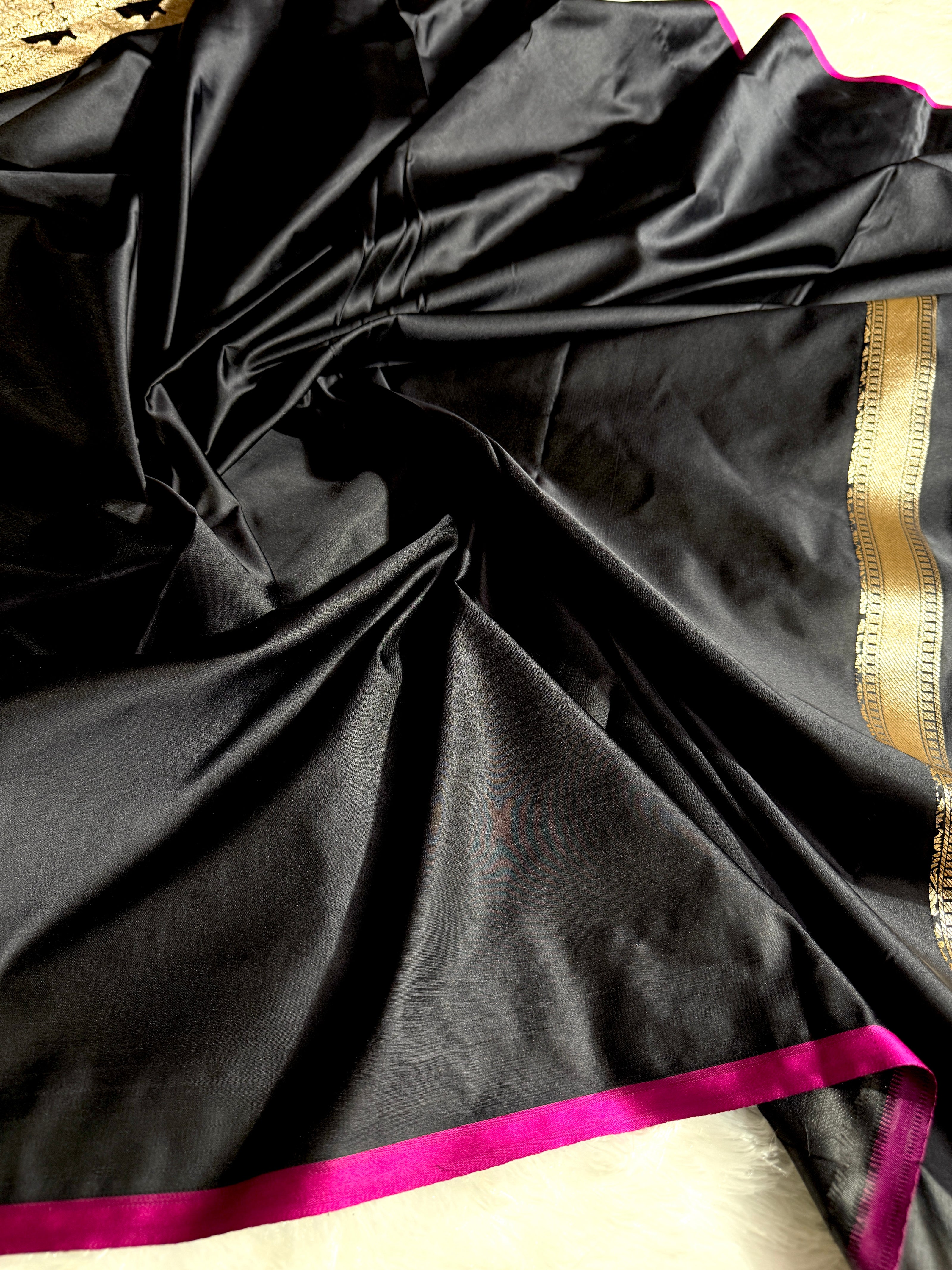 BANARASI MASHRU KATAN SILK SAREE HN528