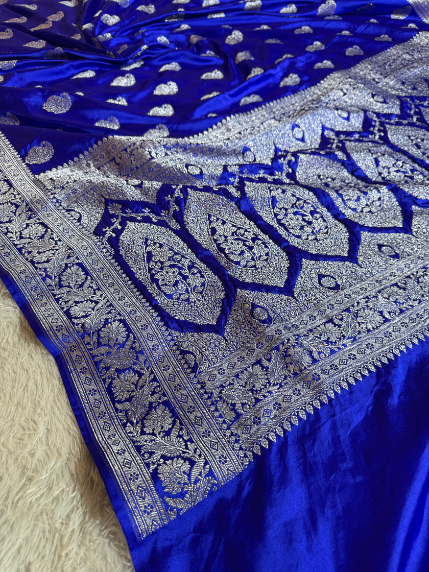 BANARASI MASHRU KATAN SILK SAREE HN513