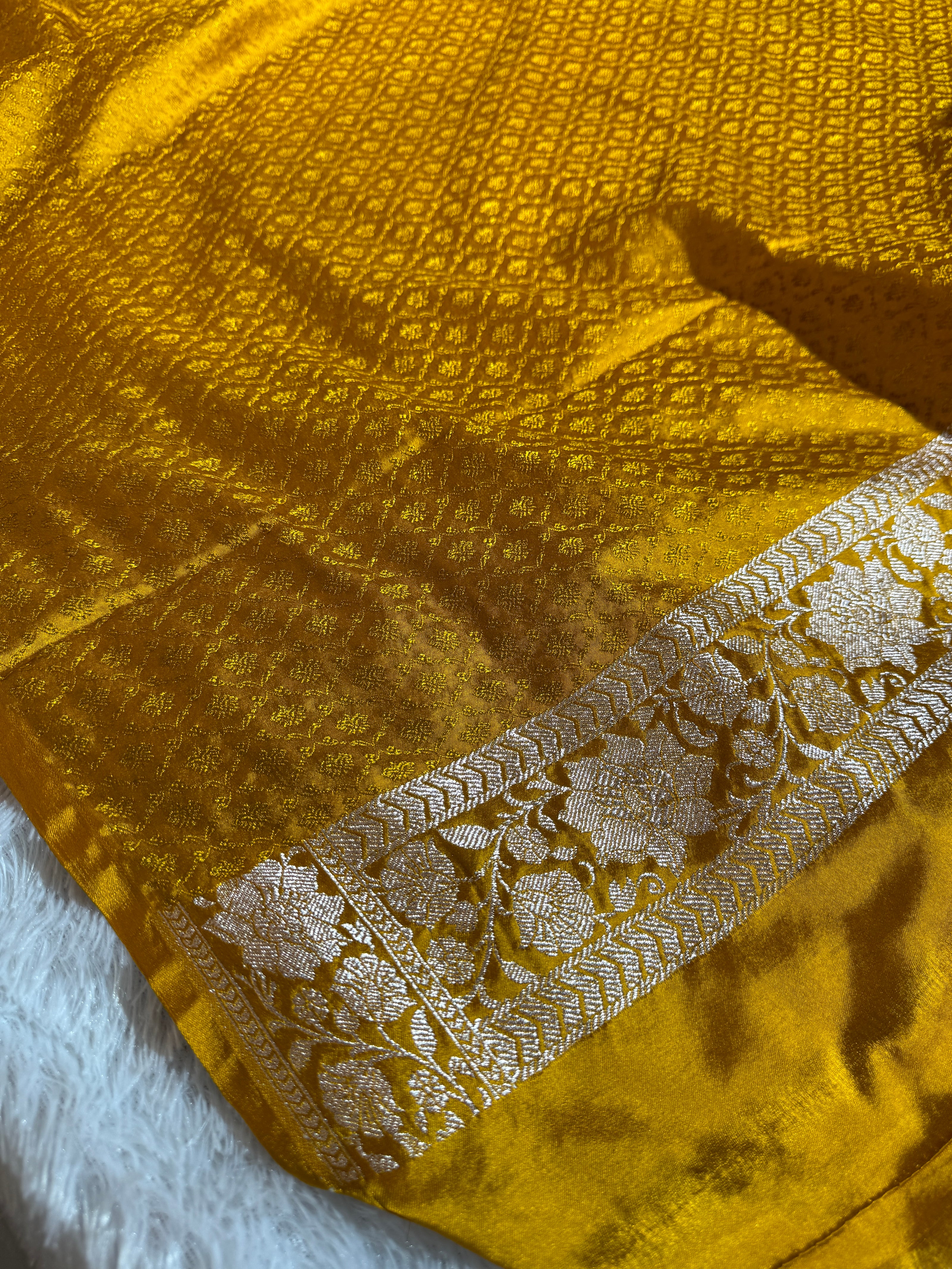 BANARASI MASHRU KATAN SILK SAREE HN514