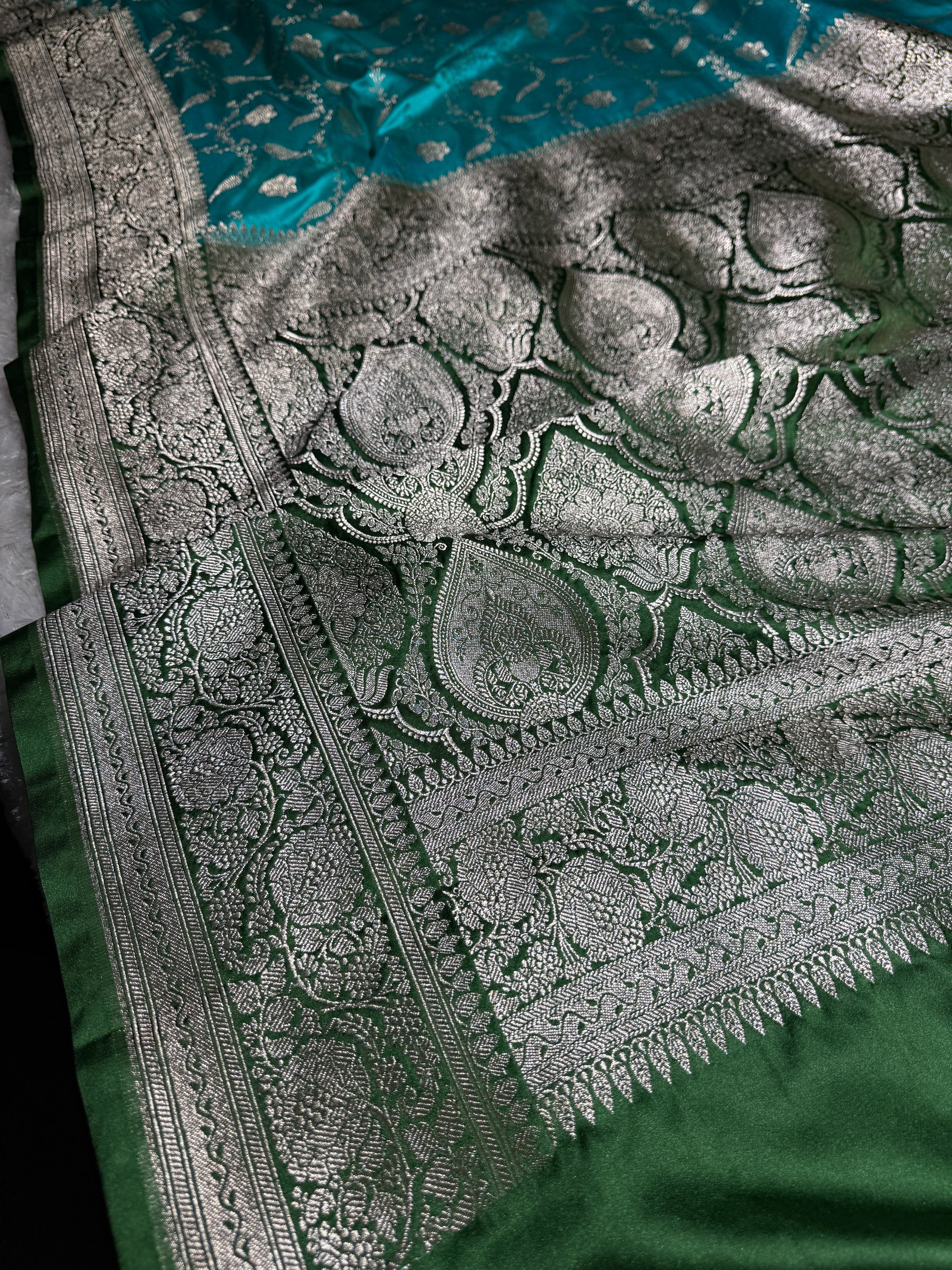Banarasi Mashru Katan Silk Saree hn112