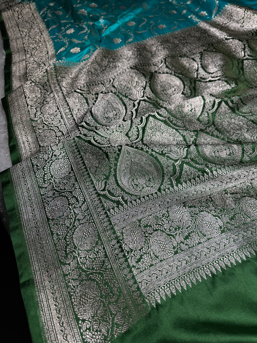 Banarasi Mashru Katan Silk Saree HN112
