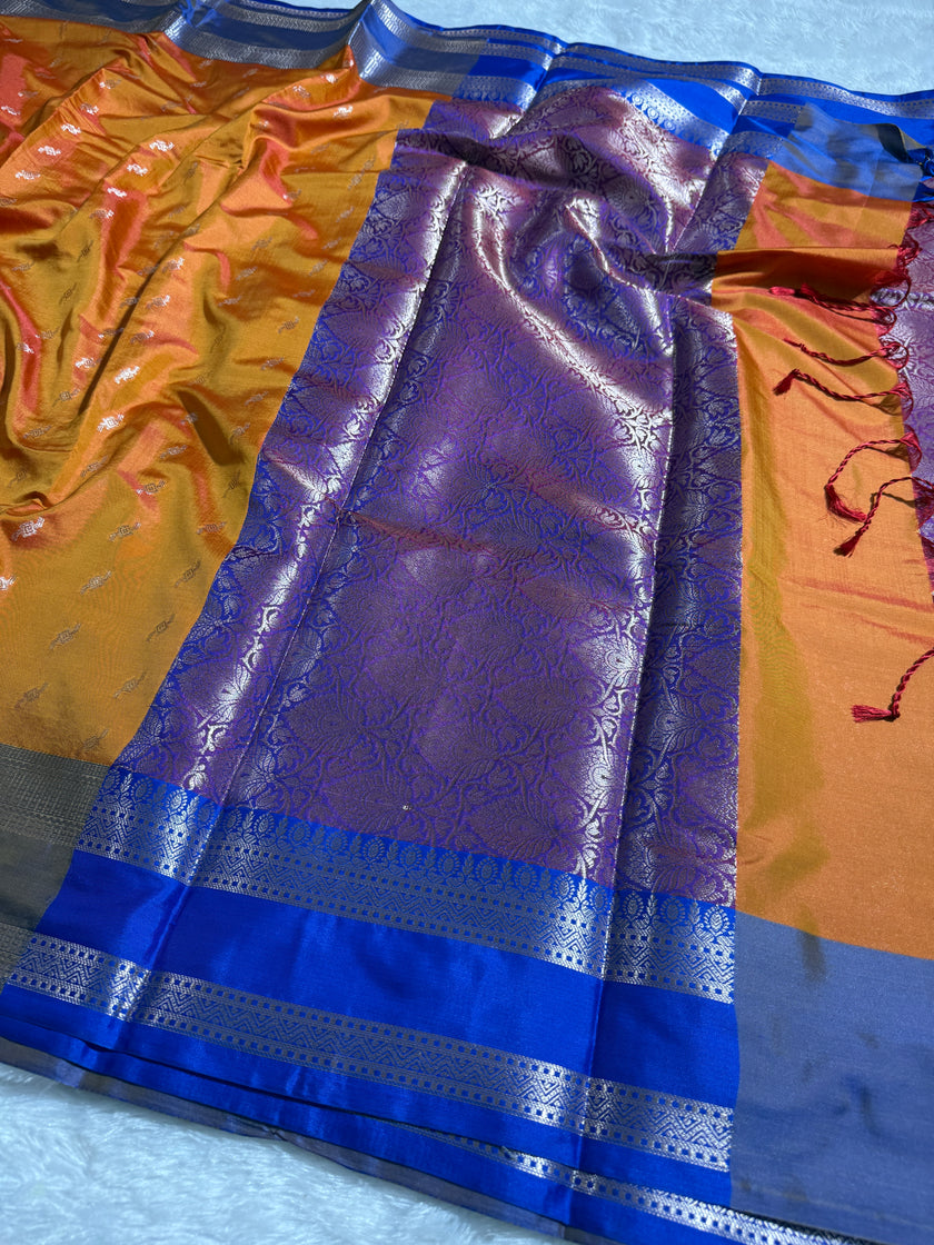 BANARASI KATAN SILK SAREE KS102