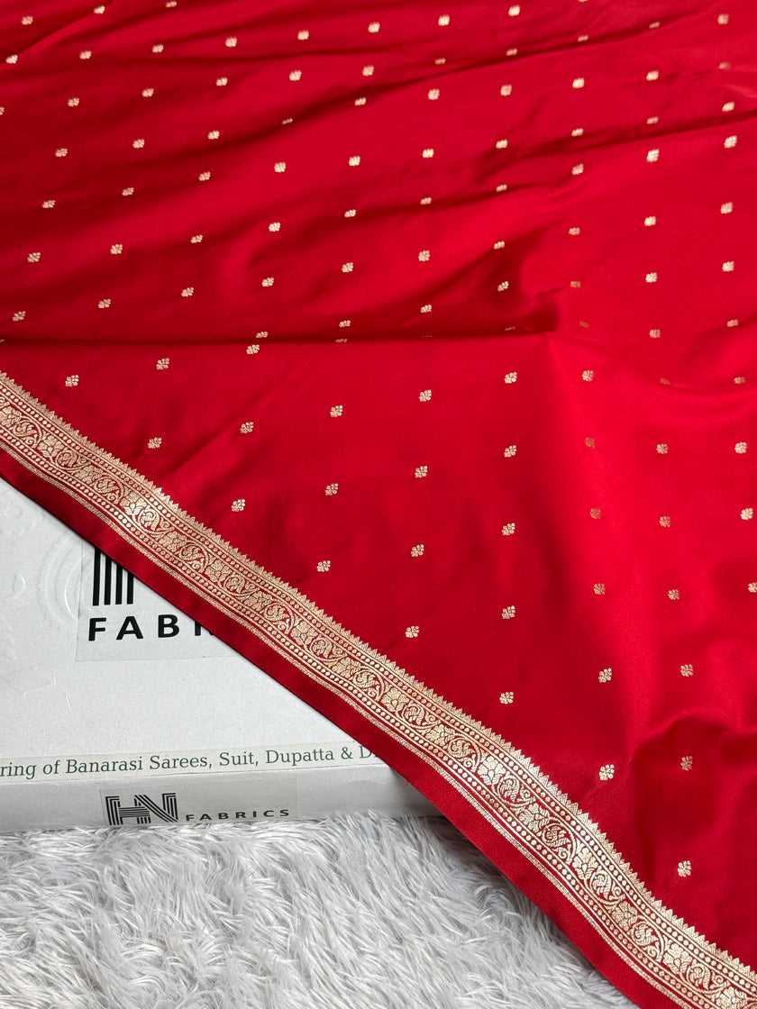 BANARASI MASHRU KATAN SILK SAREE MK001