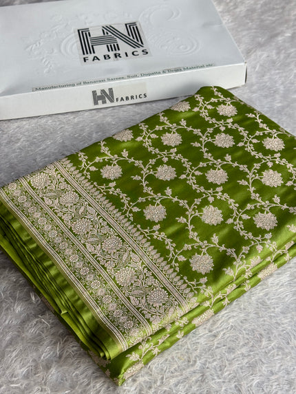 BANARASI MASHRU KATAN SILK SAREE MK066