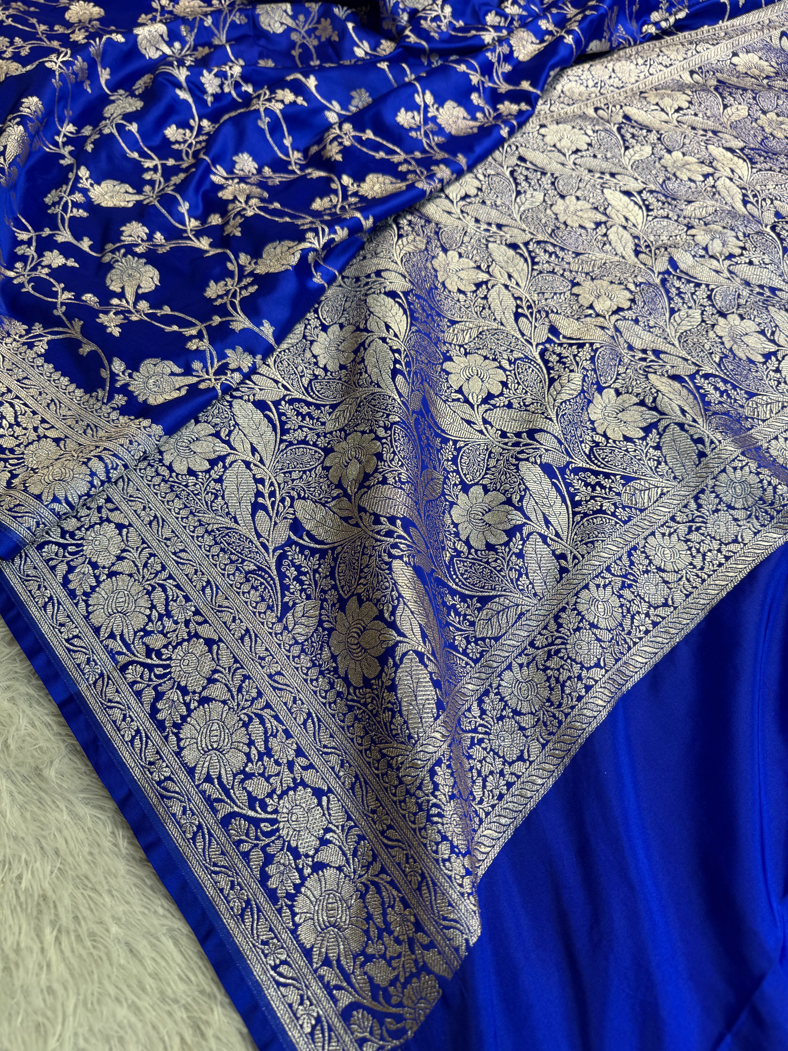 BANARASI MASHRU KATAN SILK SAREE HN551