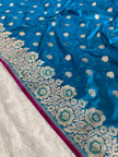 BANARASI MASHRU KATAN SILK SAREE 533