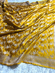 BANARASI MASHRU KATAN SILK SAREE HN380