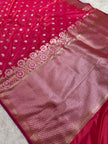 BANARASI MASHRU KATAN SILK SAREE HN533