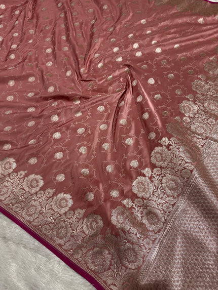 BANARASI MASHRU KATAN SILK SAREE HN533