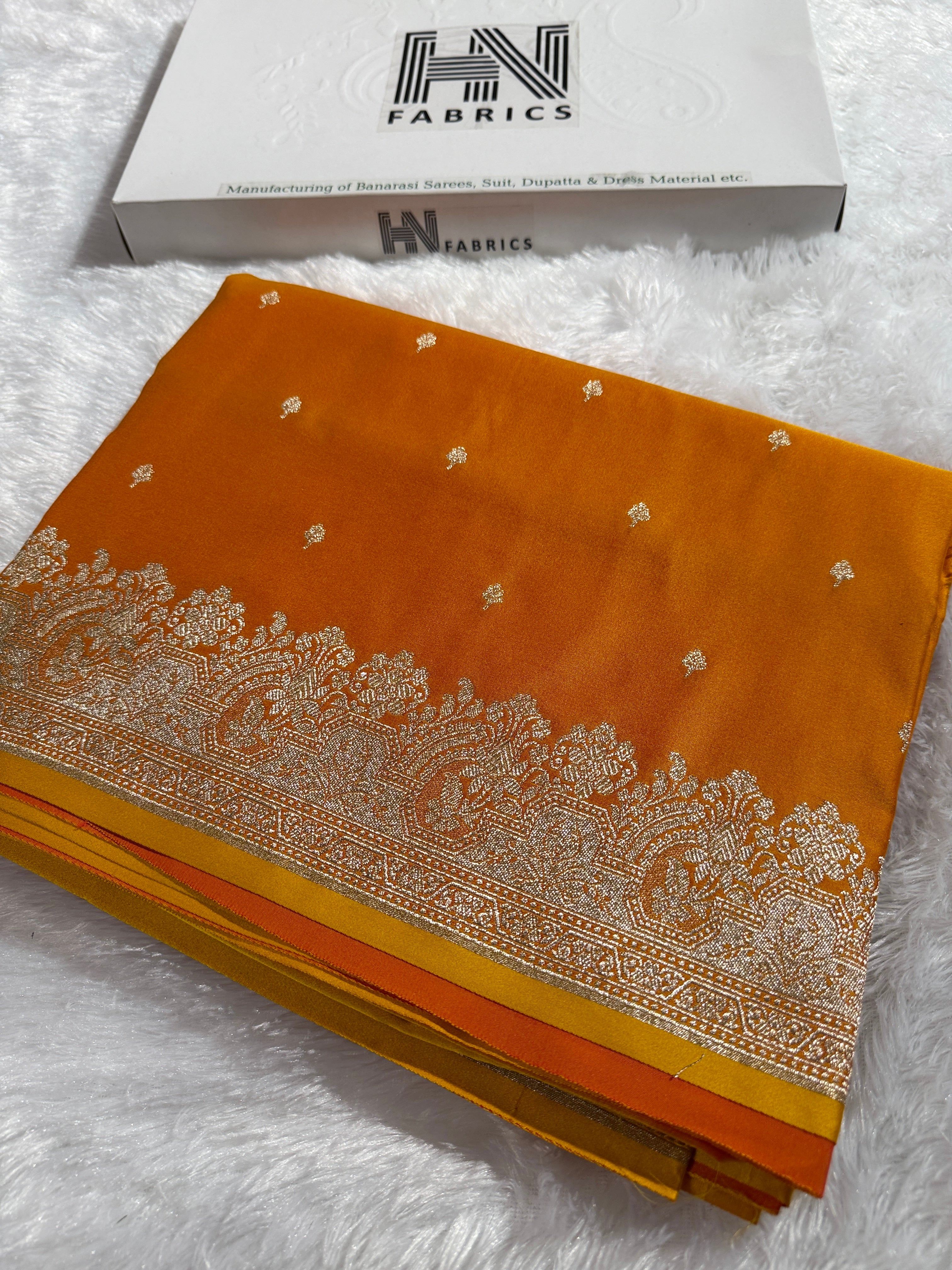 BANARASI MASHRU KATAN SILK SAREE HN537