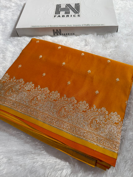 BANARASI MASHRU KATAN SILK SAREE HN537