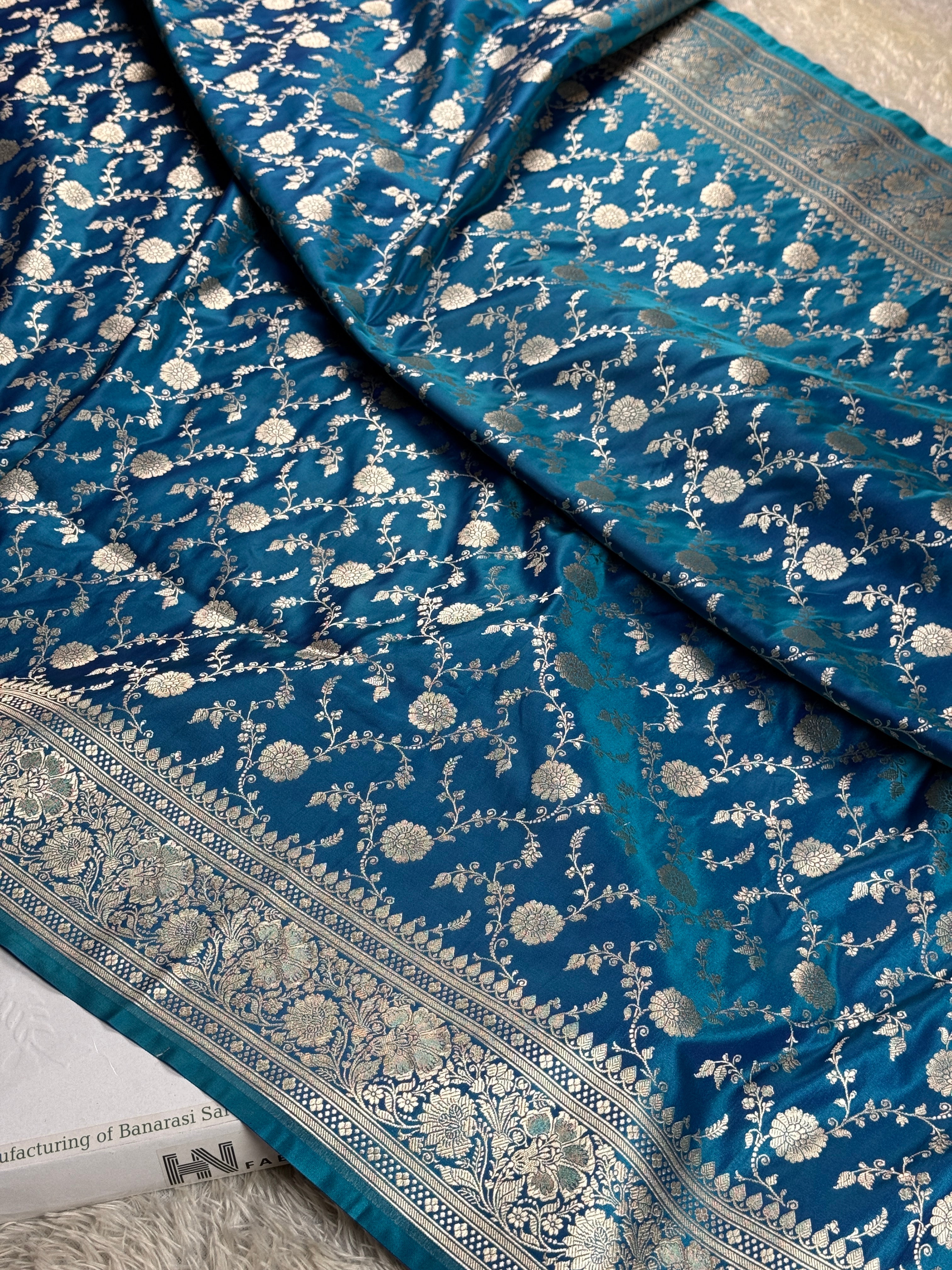 BANARASI MASHRU KATAN SILK SAREE HN950