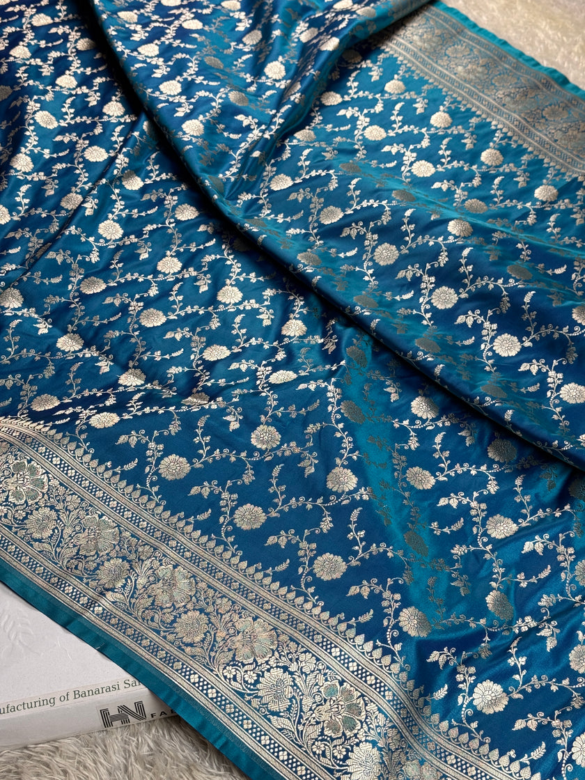 BANARASI MASHRU KATAN SILK SAREE HN950
