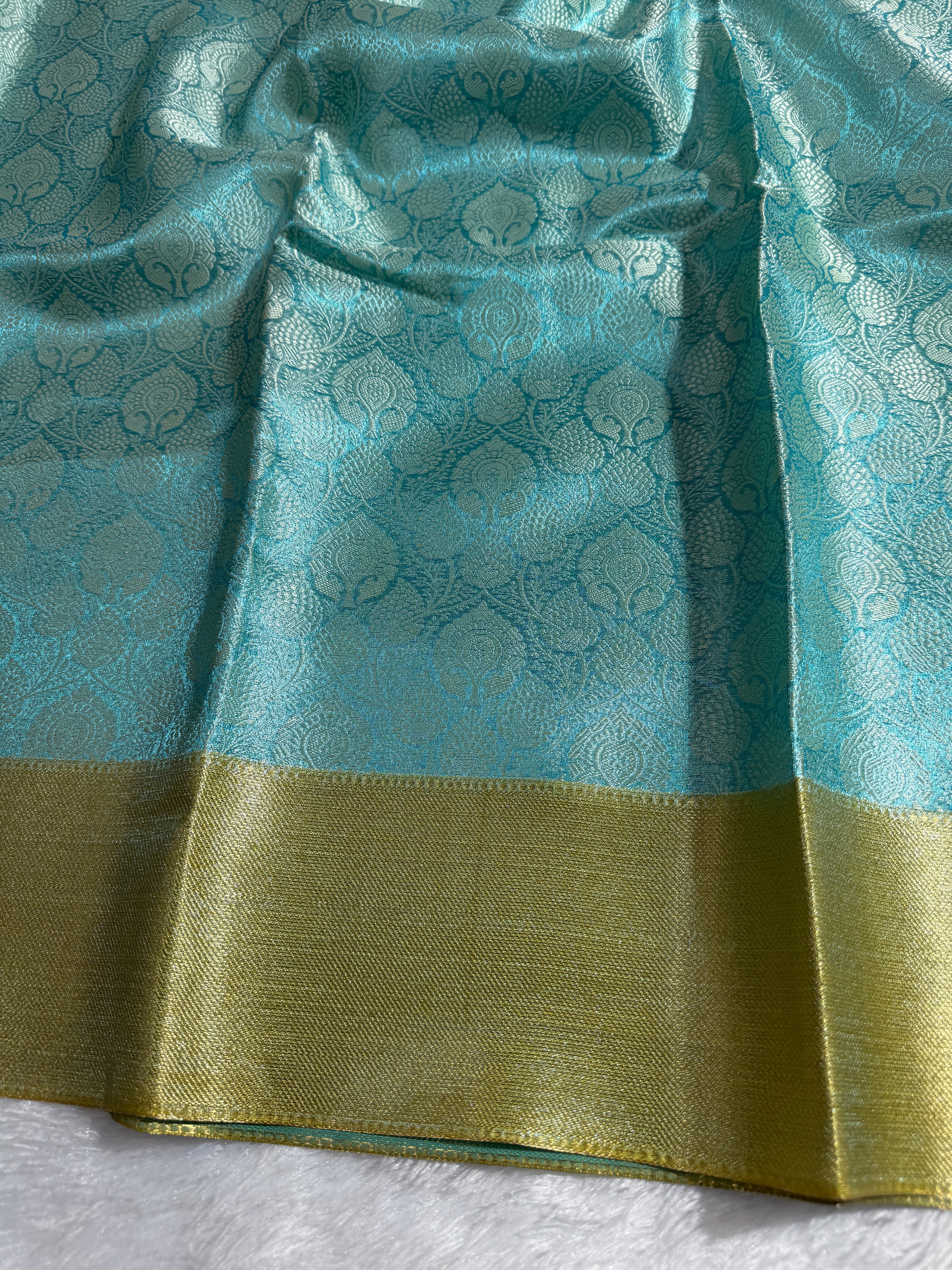 BANARASI TISSUE TANCHUI SILK SAREE TS104