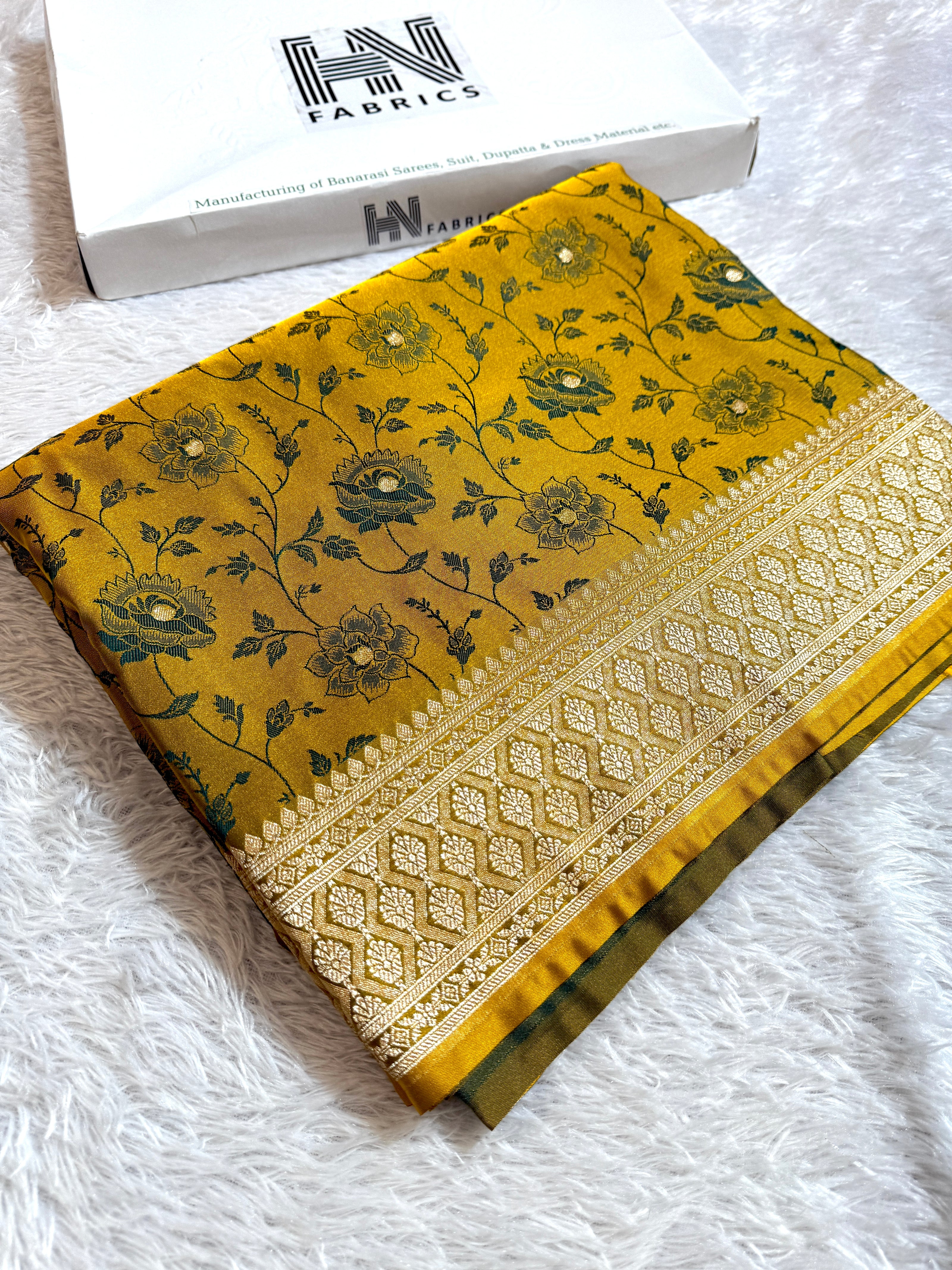 BANARASI MASHRU KATAN SILK SAREE TANCHUI DESIGN HN515