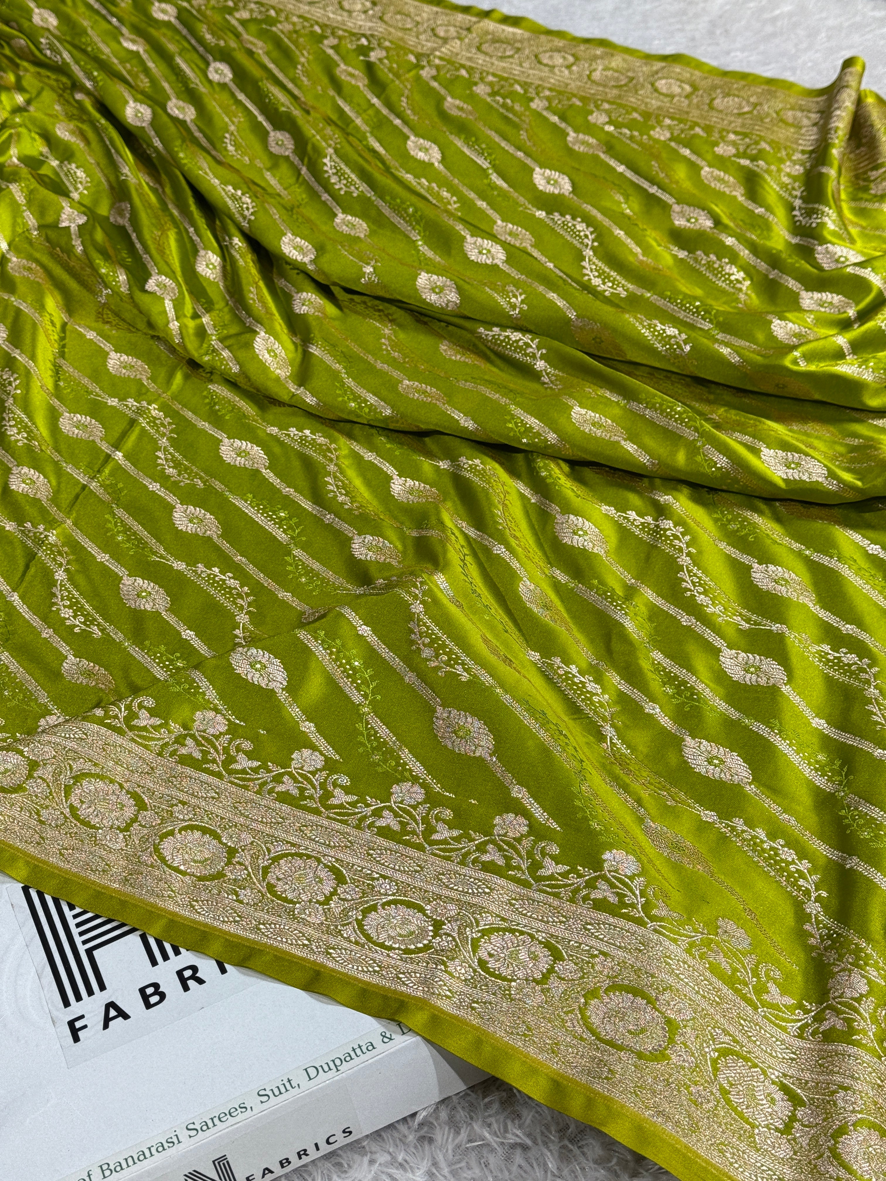 BANARASI MASHRU KATAN SILK SAREE HN651