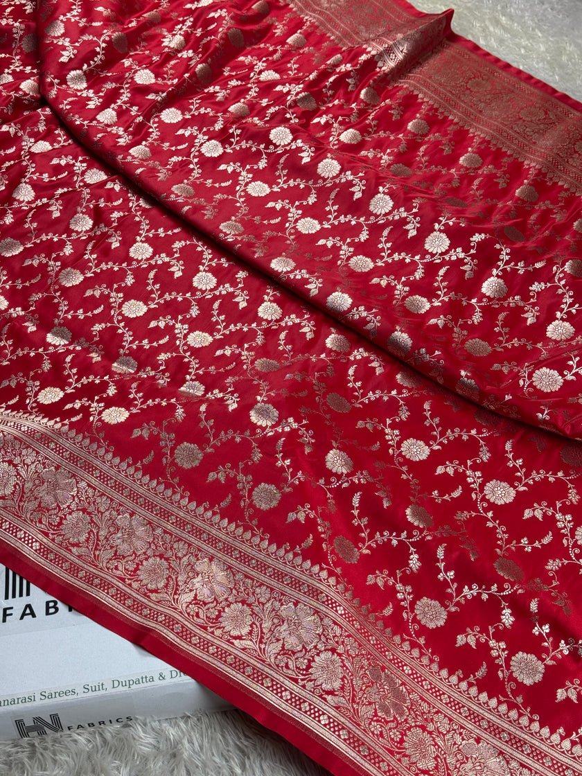 BANARASI MASHRU KATAN SILK SAREE HN950