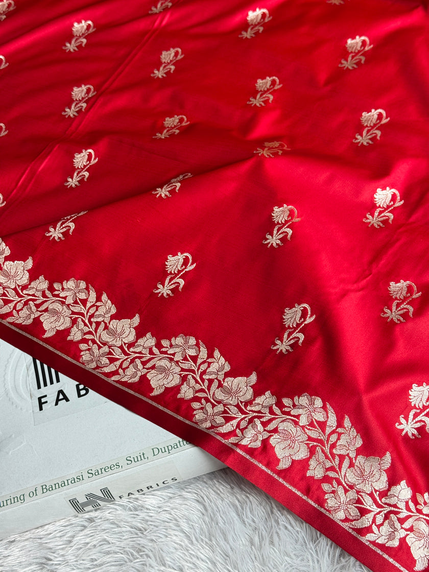 BANARASI MASHRU KATAN SILK SAREE MK005