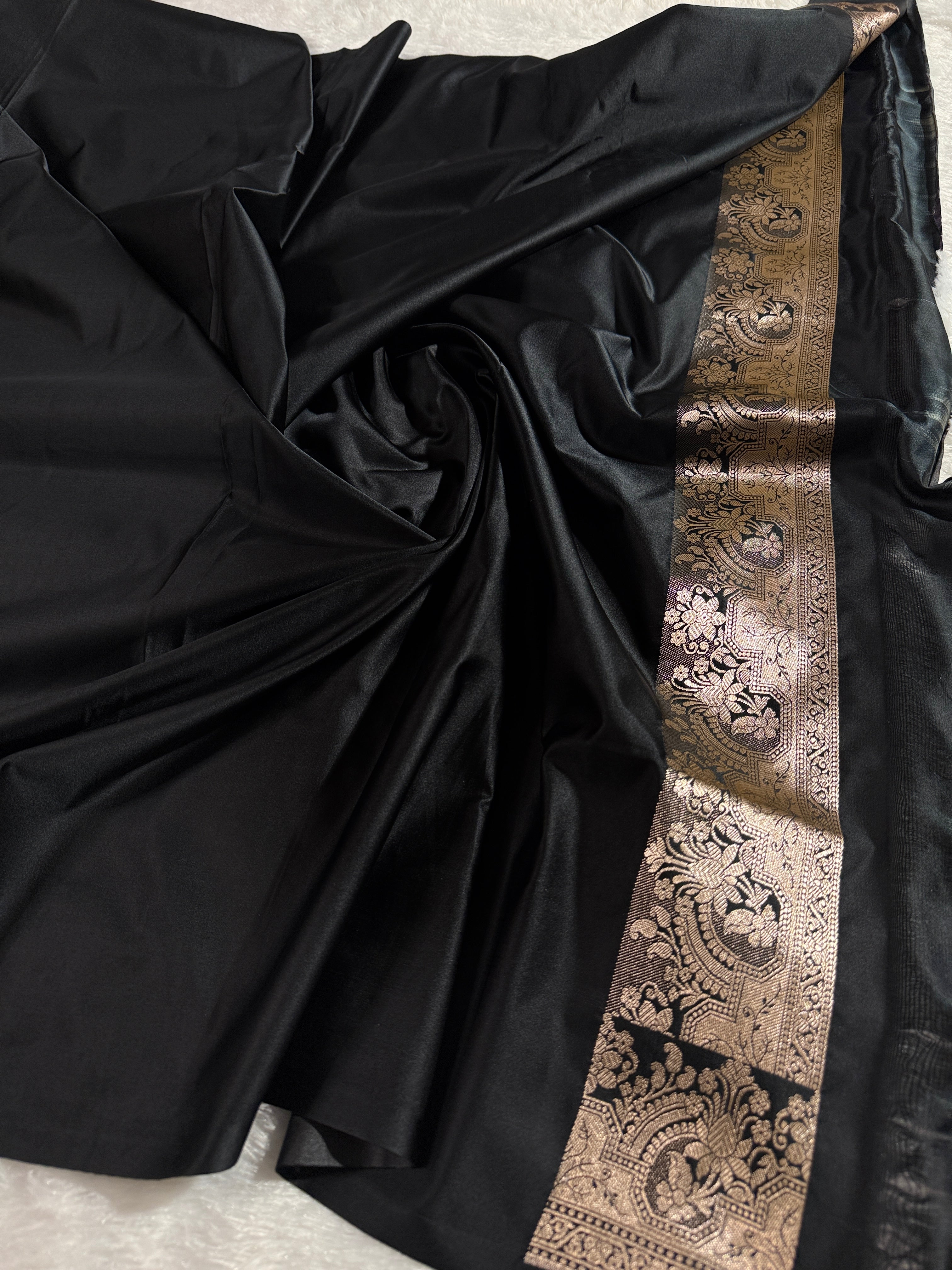 BANARASI MASHRU KATAN SILK SAREE HN537