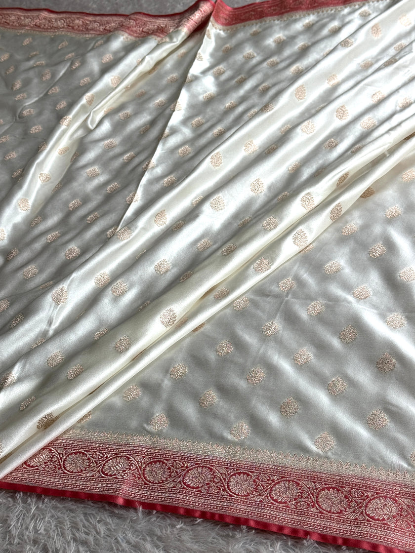 BANARASI MASHRU KATAN SILK SAREE 048