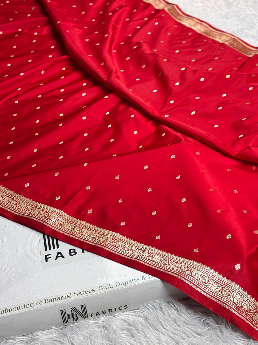 BANARASI MASHRU KATAN SILK SAREE MK001