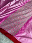 BANARASI MASHRU KATAN SILK SAREE MK021
