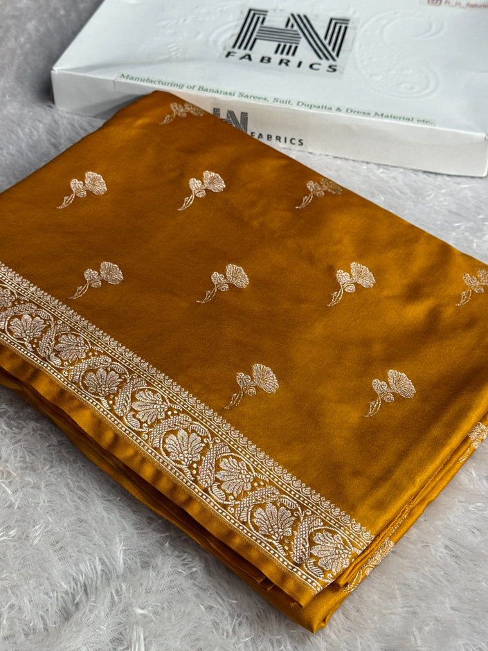 BANARASI MASHRU KATAN SILK SAREE HN555