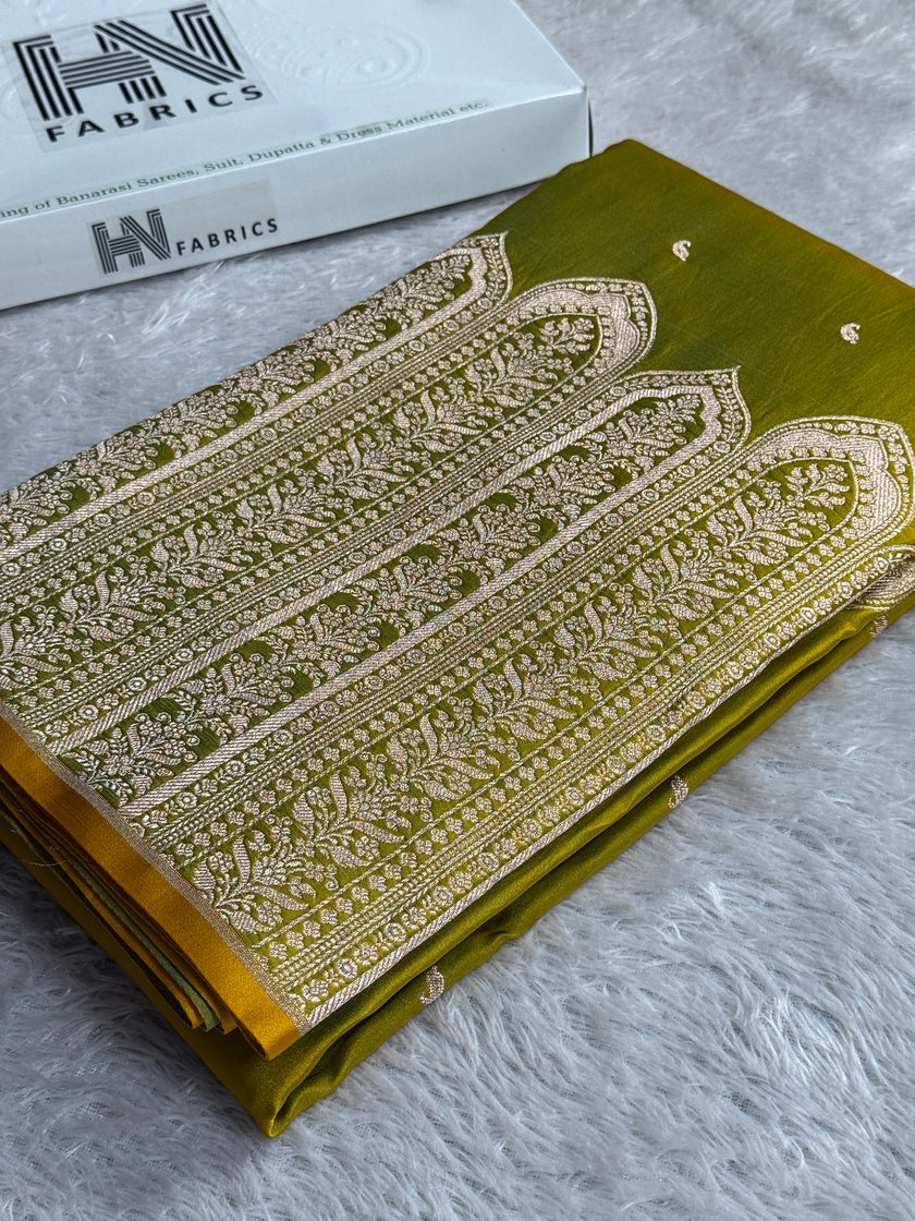 BANARASI MASHRU KATAN SILK SAREE HN102