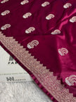 BANARASI MASHRU KATAN SILK SAREE MK042
