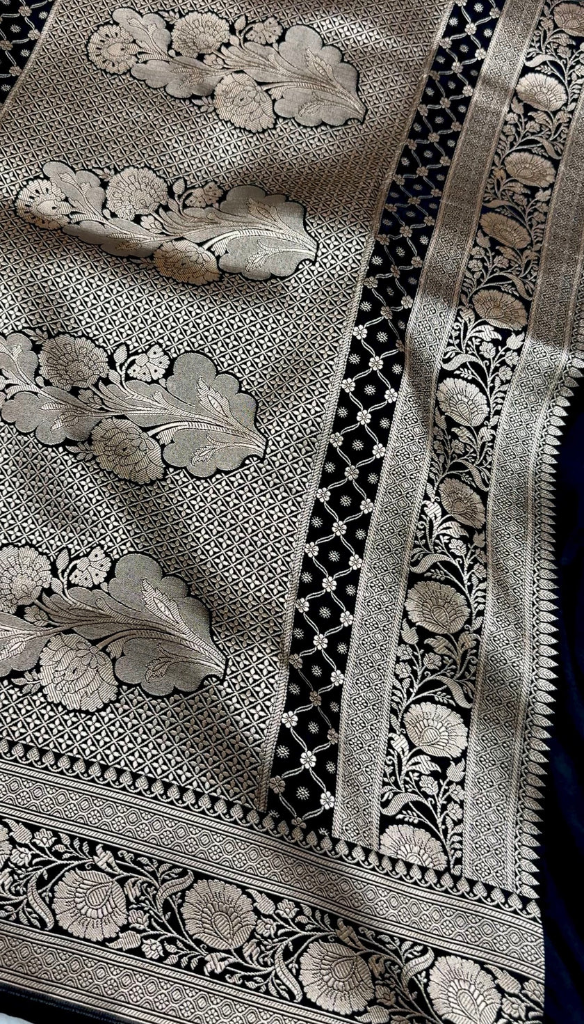 Banarasi Mashru Katan Silk Saree HN125