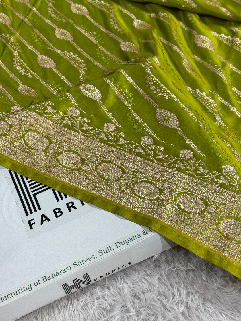 BANARASI MASHRU KATAN SILK SAREE HN651