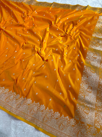 BANARASI MASHRU KATAN SILK SAREE HN537